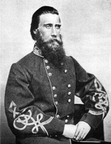General John Bell Hood.  On September 30, when he learned that Schofield's army had escaped in the night, Hood was reported to be "wrathy as a snake."