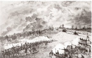 Battle of Springhill, where confusion reigned on the Confederate side and the Federals miraculously escaped the trap