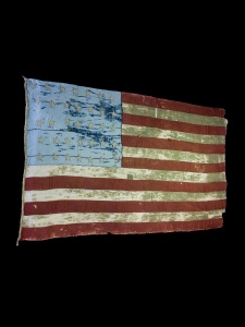 Old Glory, Capt. Driver's cherished flag.  He had another flag which was later displayed as well.