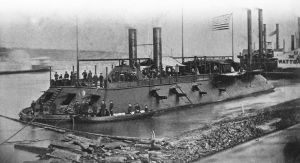 Citizens of Nashville awoke one morning to find the big guns of the USS Cairo aimed directly at their homes from its berth on the opposite bank of the Cumberland.  Soon other warships and transports descended on the city from downriver.